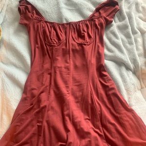 Burgundy romper!! Never worn